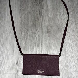 kate spade Rich Burgundy Crossbody Bag